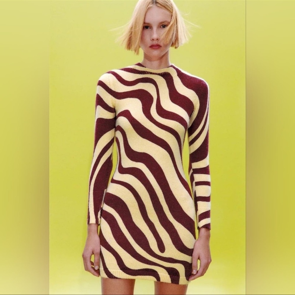 Zara Wool Sweater Dress